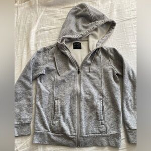 FIGS XS GRAY HOODIE